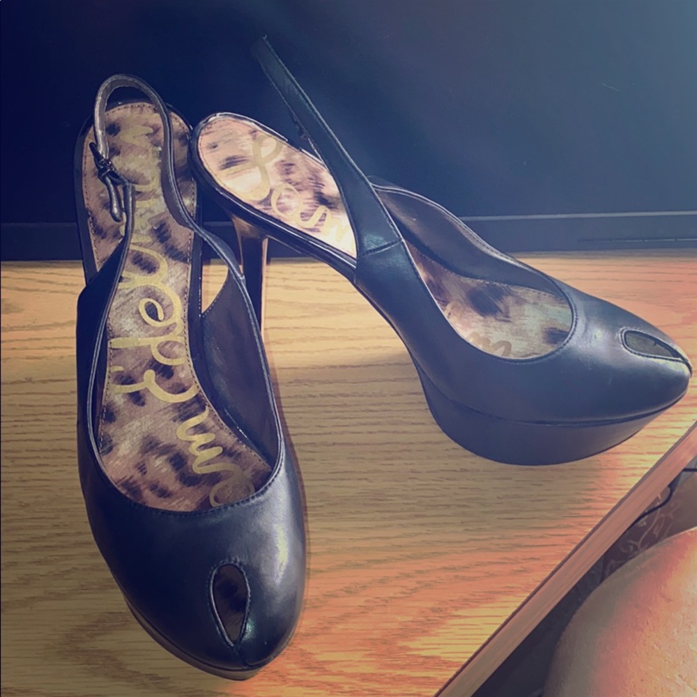 Sam Edelman Slingback Peeptoe Pump